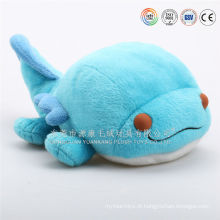 design personalizado do OEM! baleia azul bicho de pelúcia baleia azul brinquedo